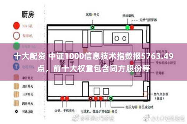 十大配资 中证1000信息技术指数报5763.49点，前十大权重包含同方股份等